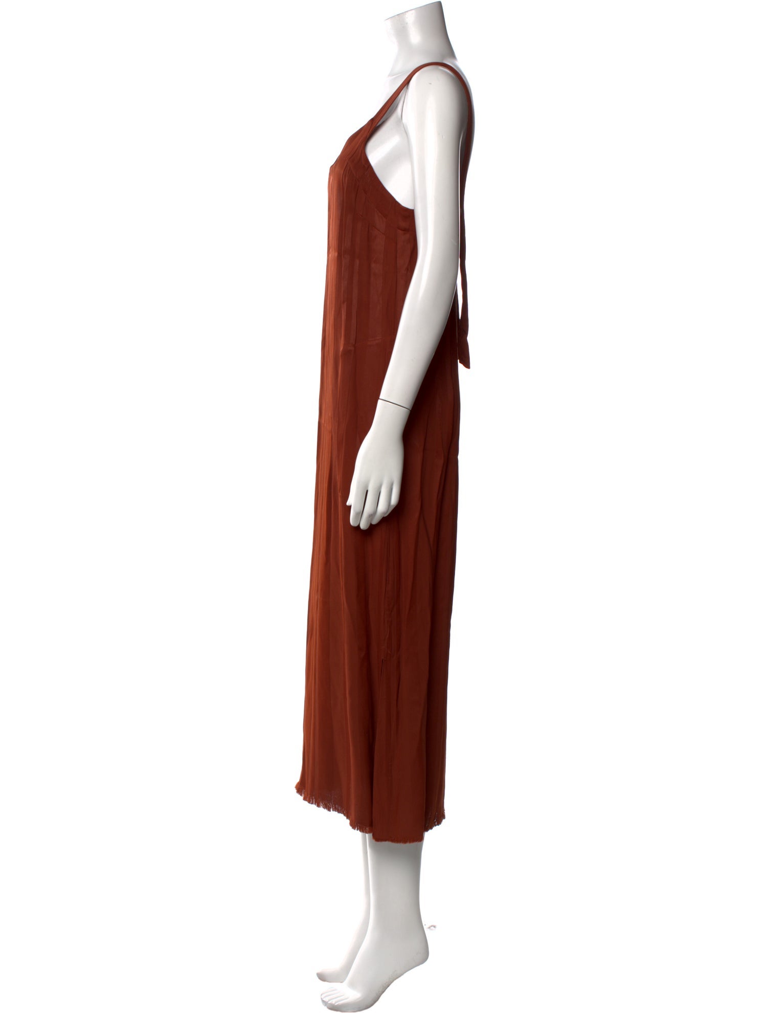 Raquel Allegra V-Neck Long Dress