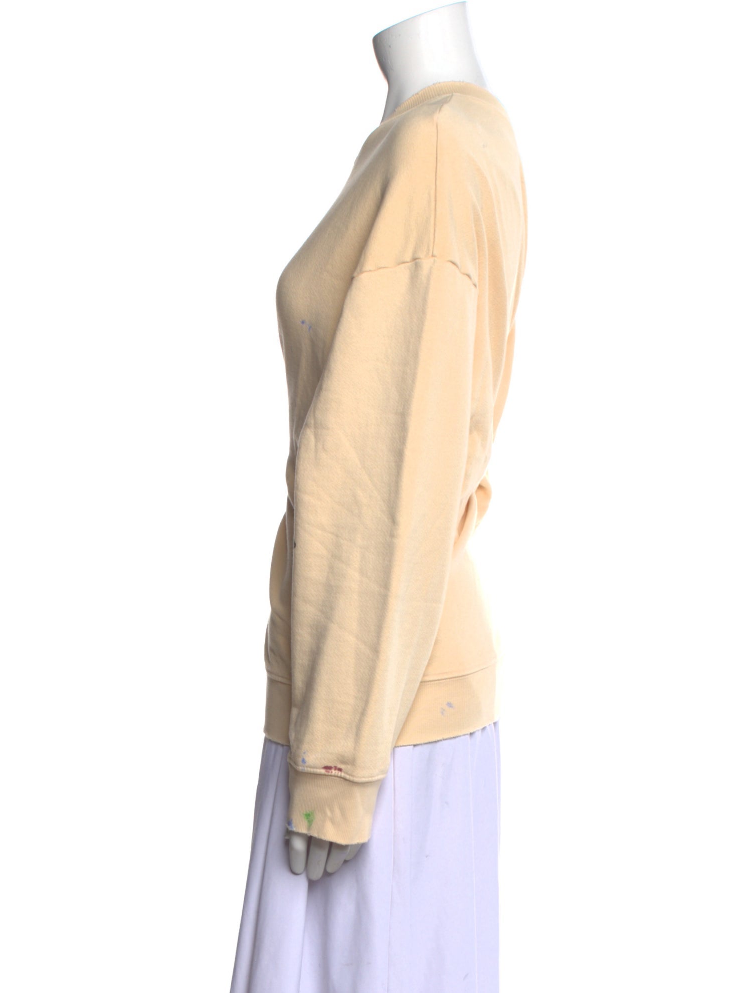 Raquel Allegra Graphic Print Crew Neck Sweatshirt