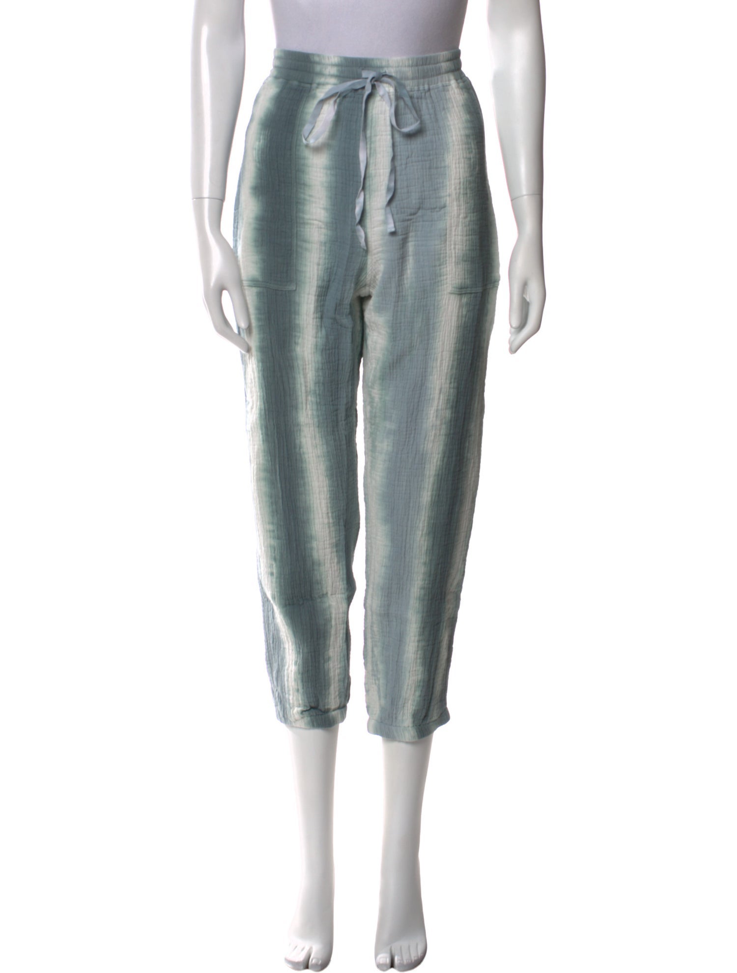 Raquel Allegra Silk Straight Leg Pants