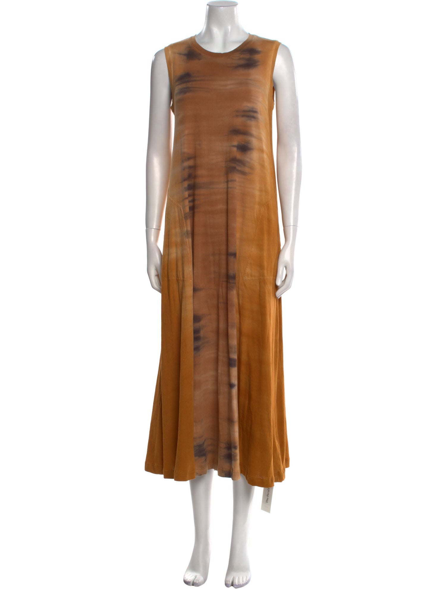 Raquel Allegra Tie-Dye Print Long Dress