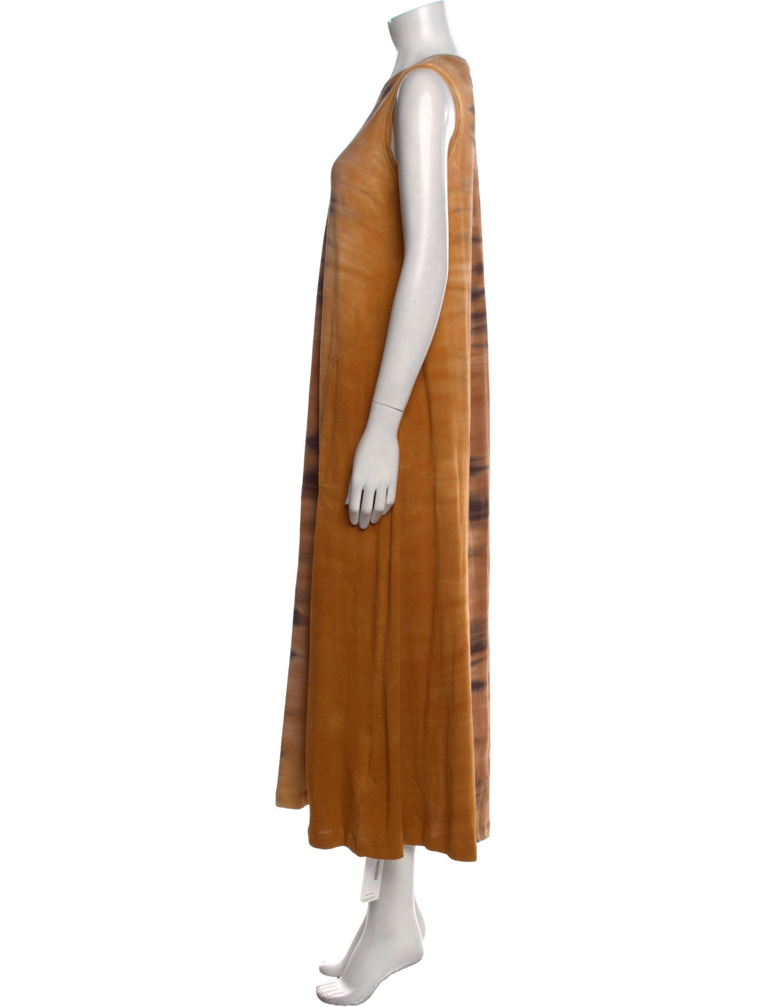 Raquel Allegra Tie-Dye Print Long Dress