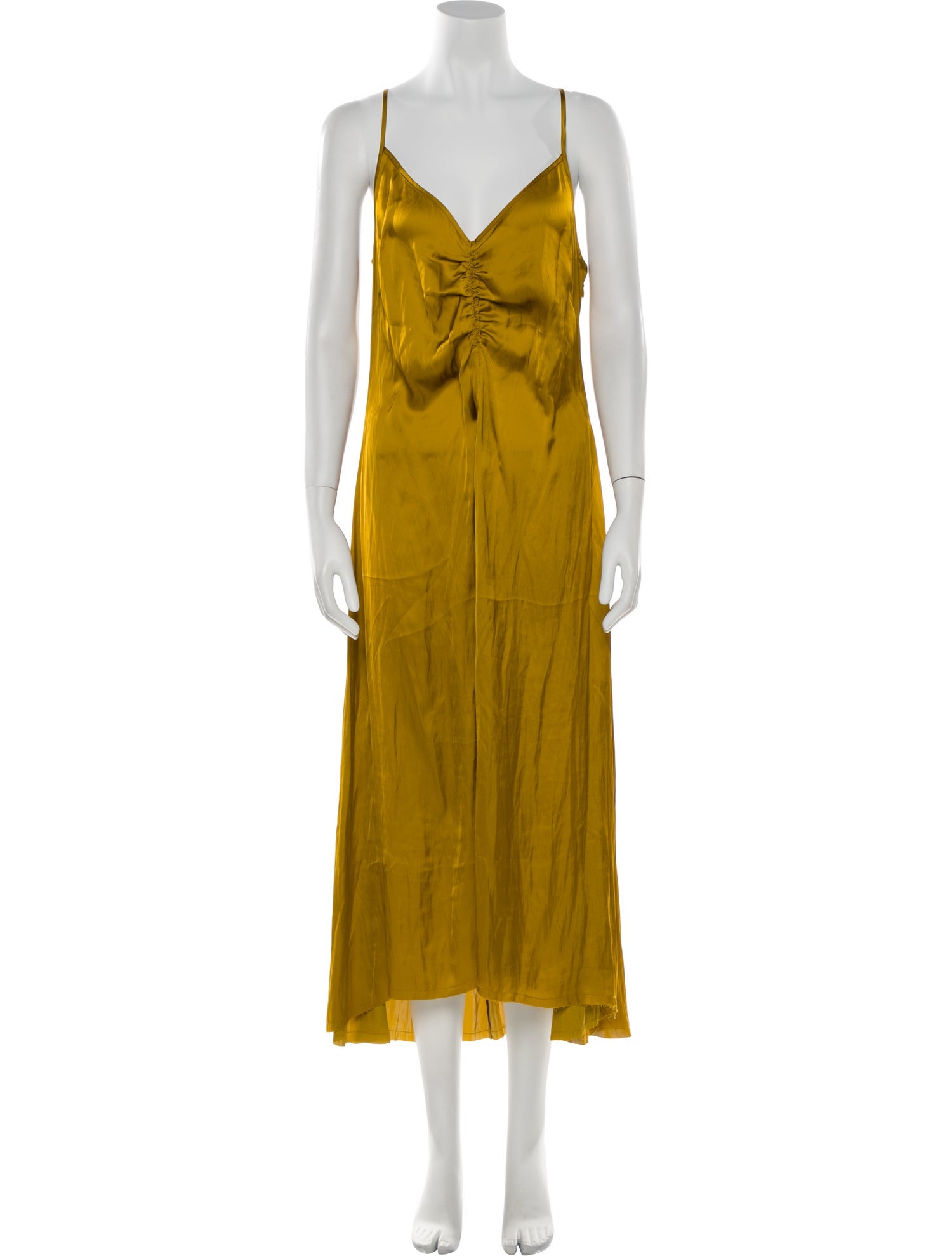 Raquel Allegra V-Neck Long Dress