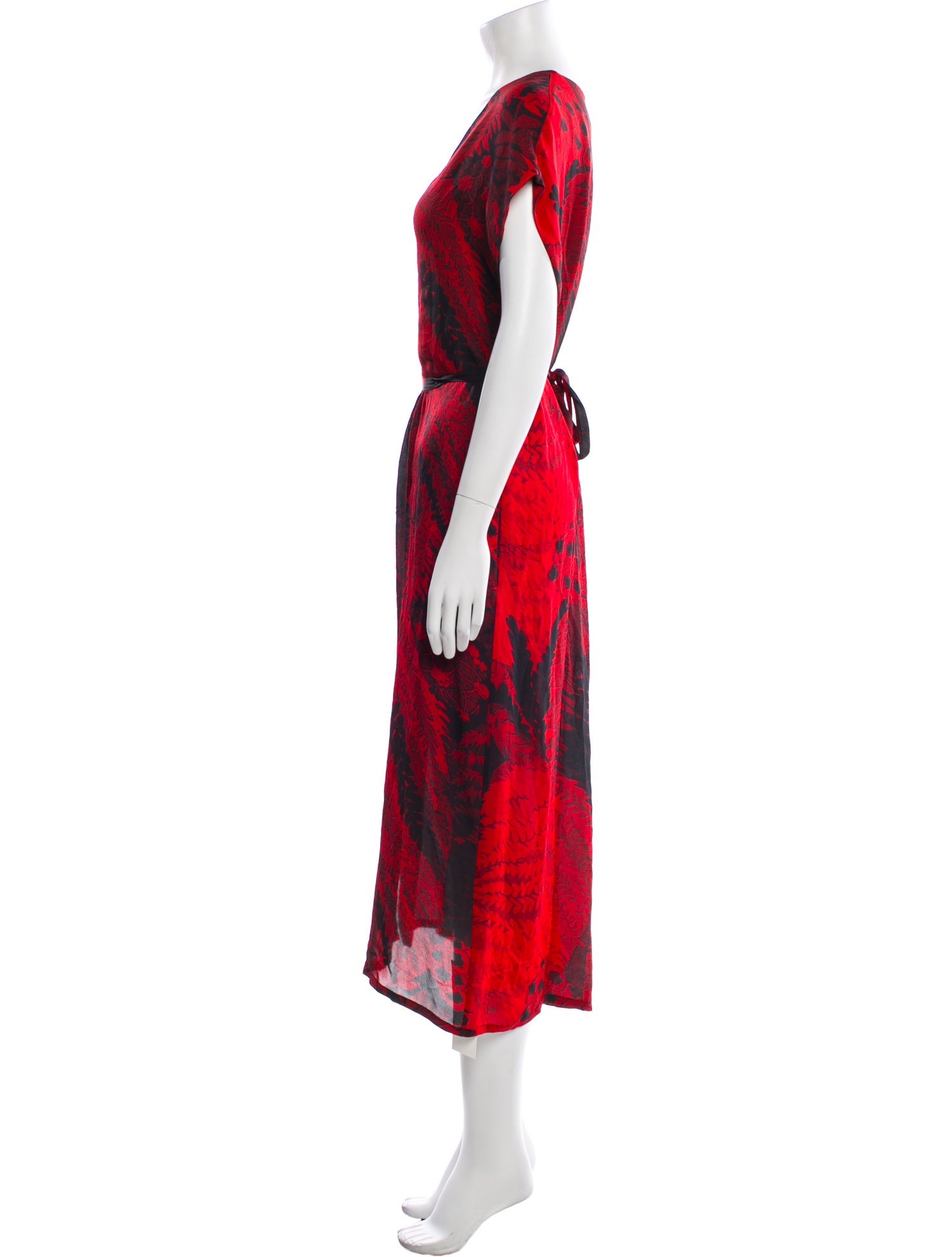 Raquel Allegra Silk Long Dress