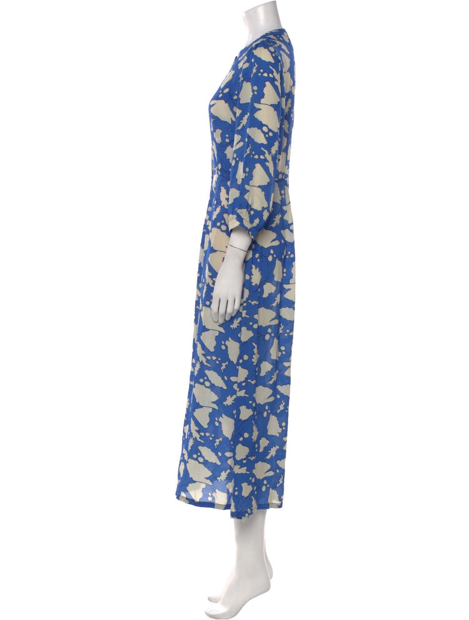 Raquel Allegra Silk Long Dress