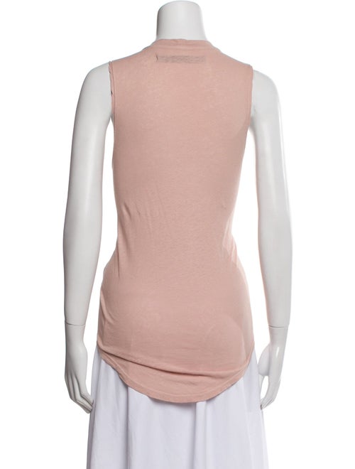 Raquel Allegra Linen Scoop Neck Top