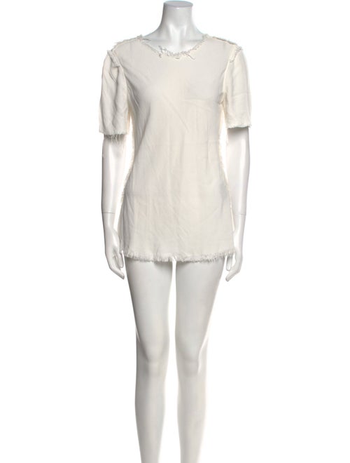 Raquel Allegra Crew Neck Short Sleeve Tunic
