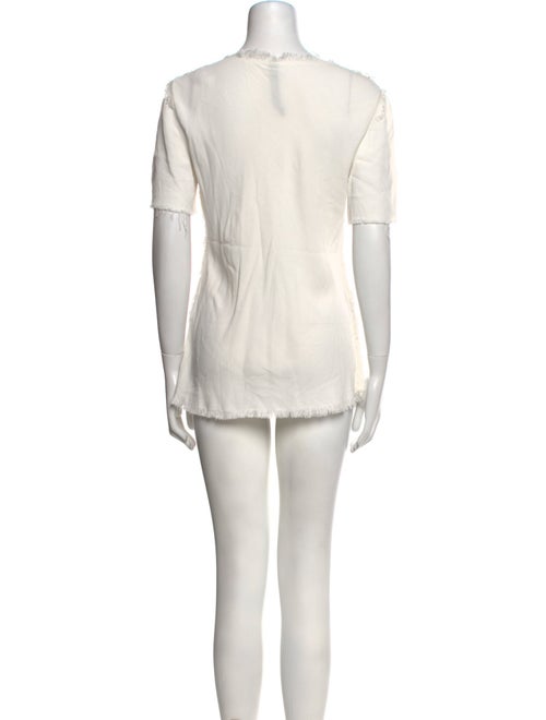 Raquel Allegra Crew Neck Short Sleeve Tunic