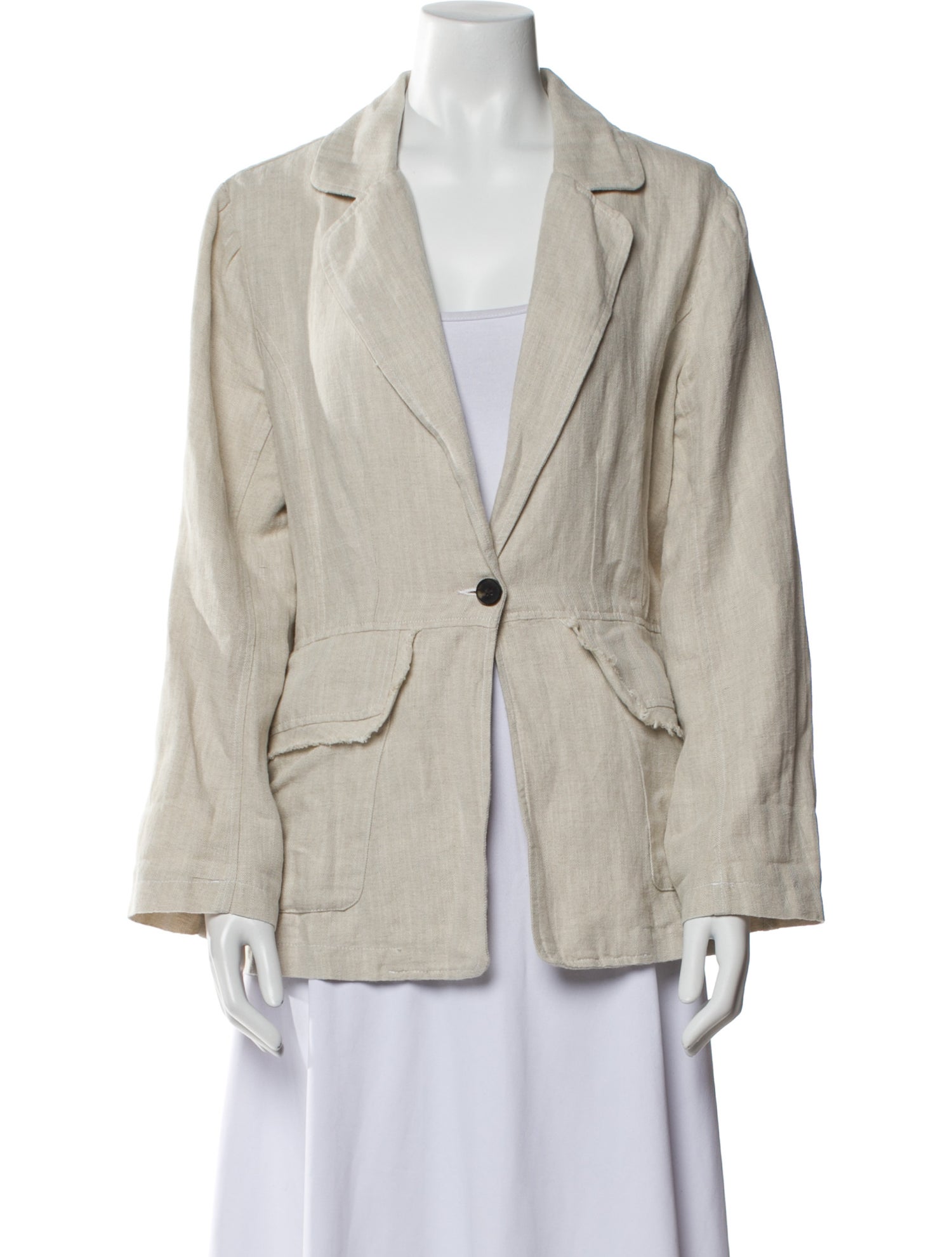 Raquel Allegra Linen Blazer