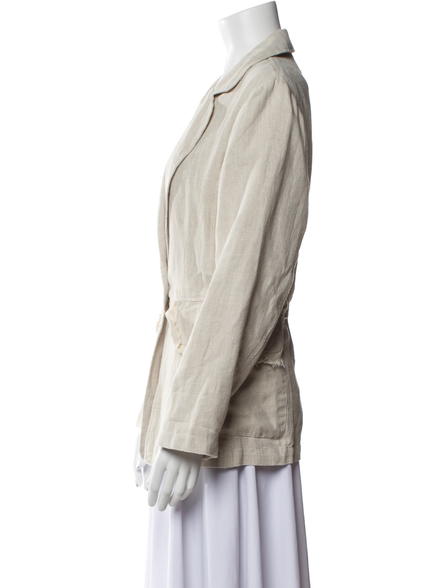 Raquel Allegra Linen Blazer