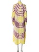 Raquel Allegra Tie-Dye Print Long Dress