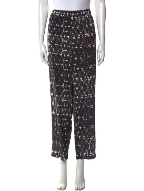 Raquel Allegra Printed Straight Leg Pants