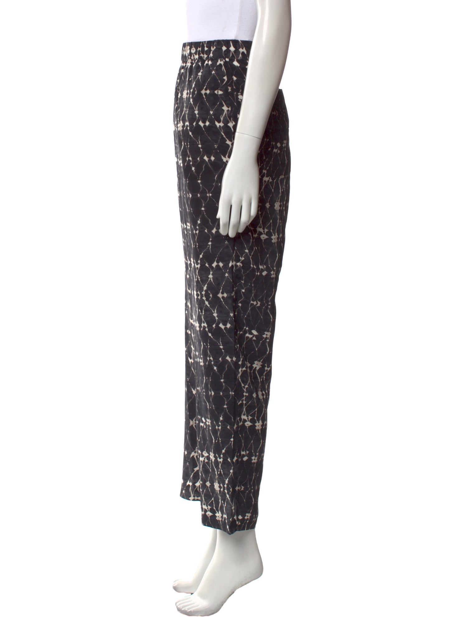 Raquel Allegra Printed Straight Leg Pants