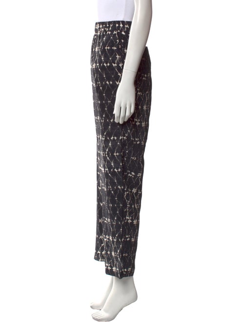 Raquel Allegra Printed Straight Leg Pants