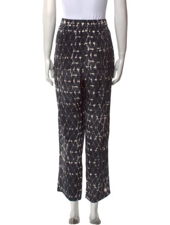 Raquel Allegra Printed Straight Leg Pants