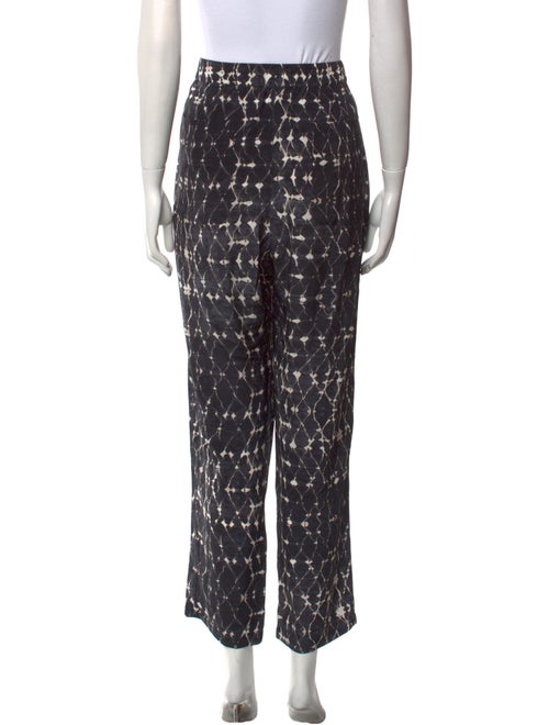 Raquel Allegra Printed Straight Leg Pants