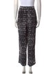 Raquel Allegra Printed Straight Leg Pants