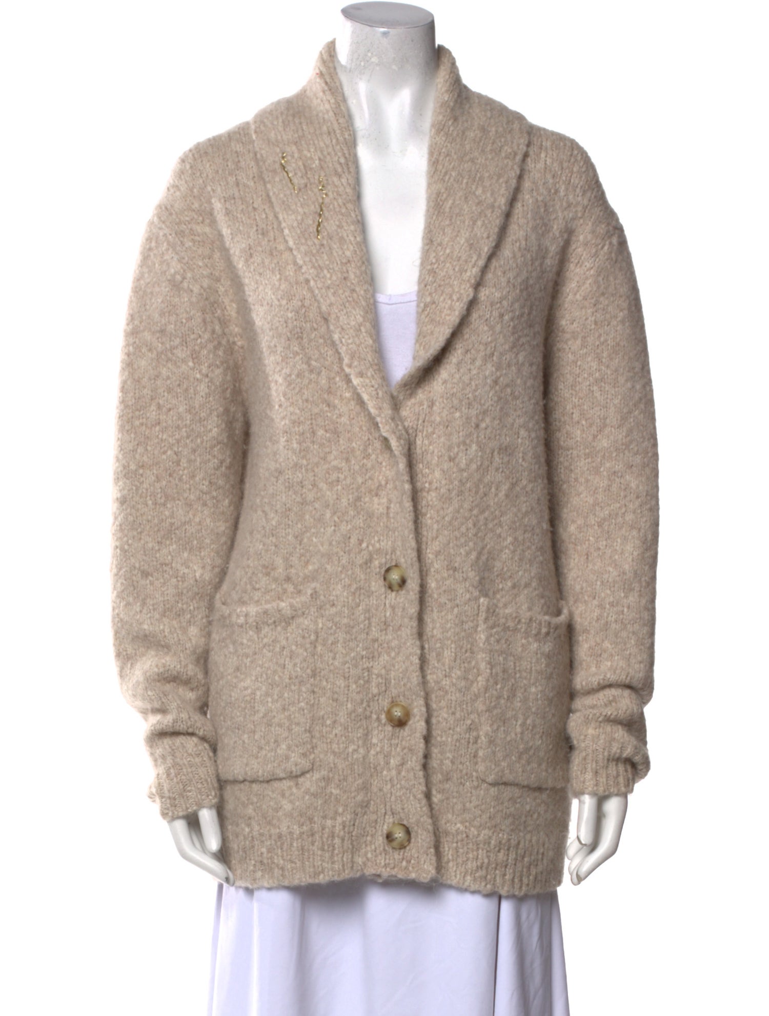 Raquel Allegra Alpaca V-Neck Sweater