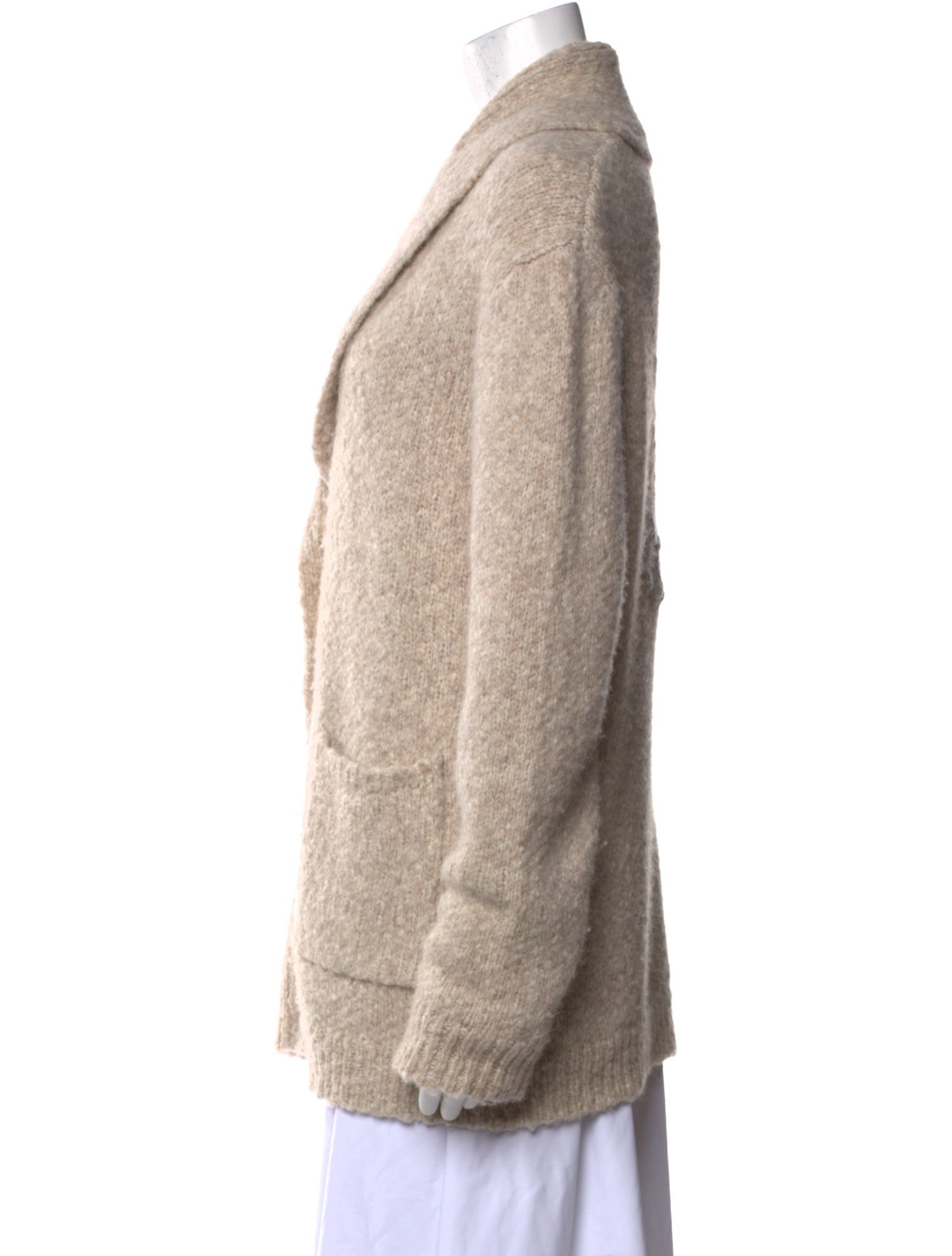 Raquel Allegra Alpaca V-Neck Sweater