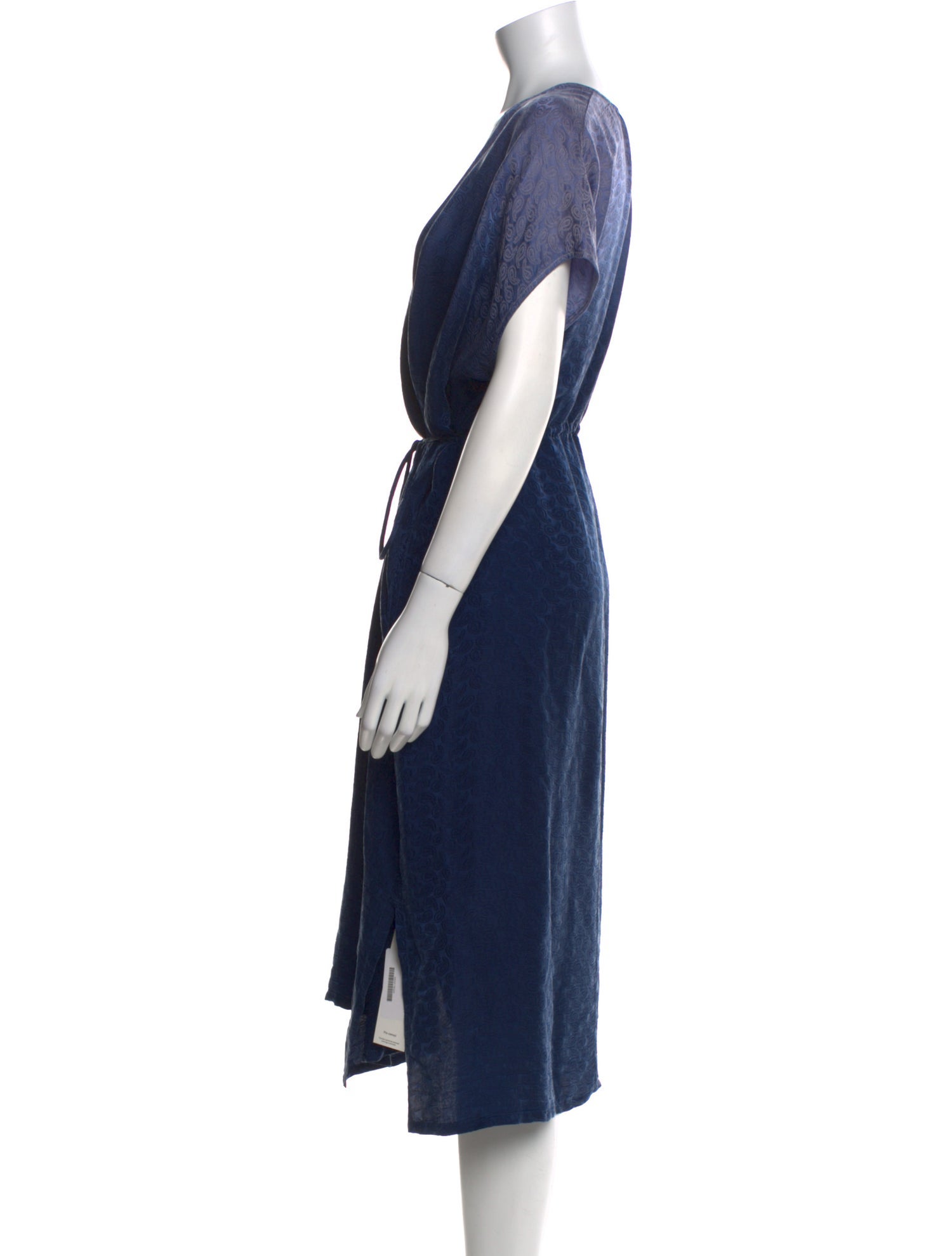 Raquel Allegra V-Neck Midi Length Dress