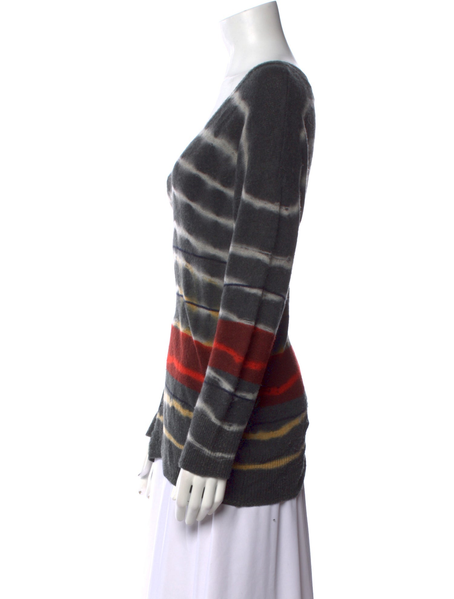 Raquel Allegra Merino Wool Striped Sweater