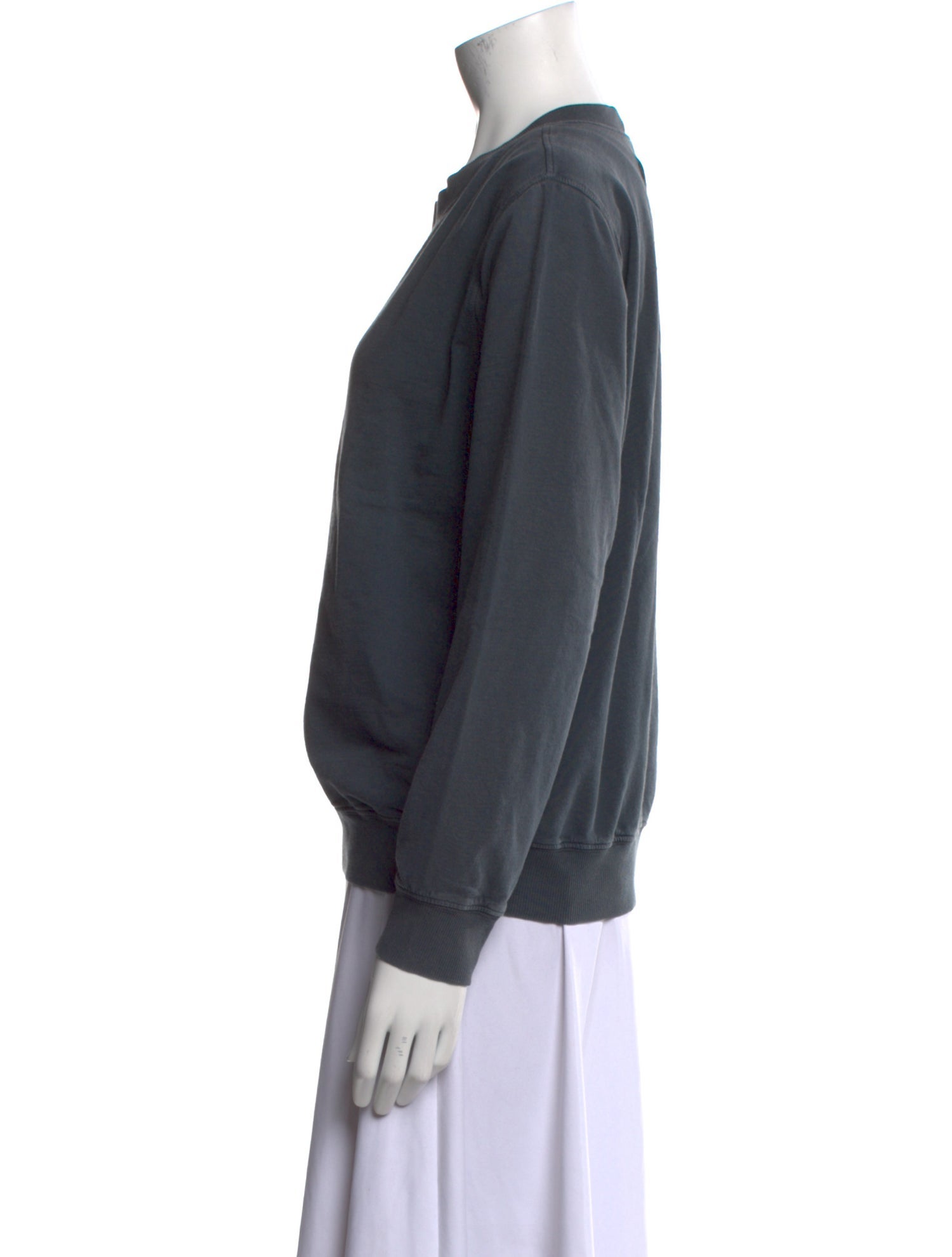 Raquel Allegra Crew Neck Long Sleeve Sweatshirt