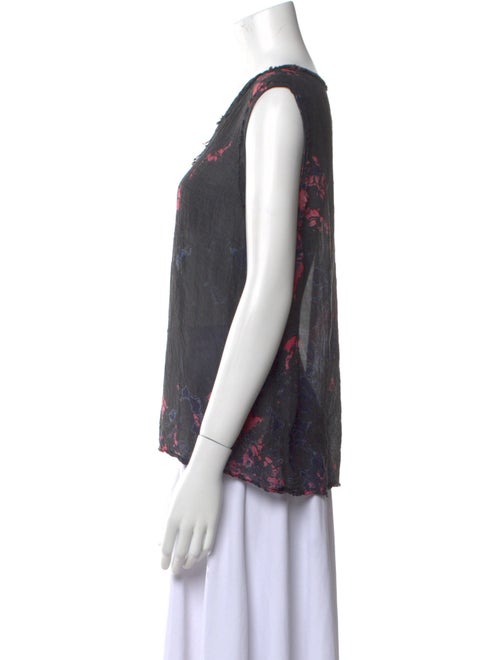 Raquel Allegra Silk Printed Blouse