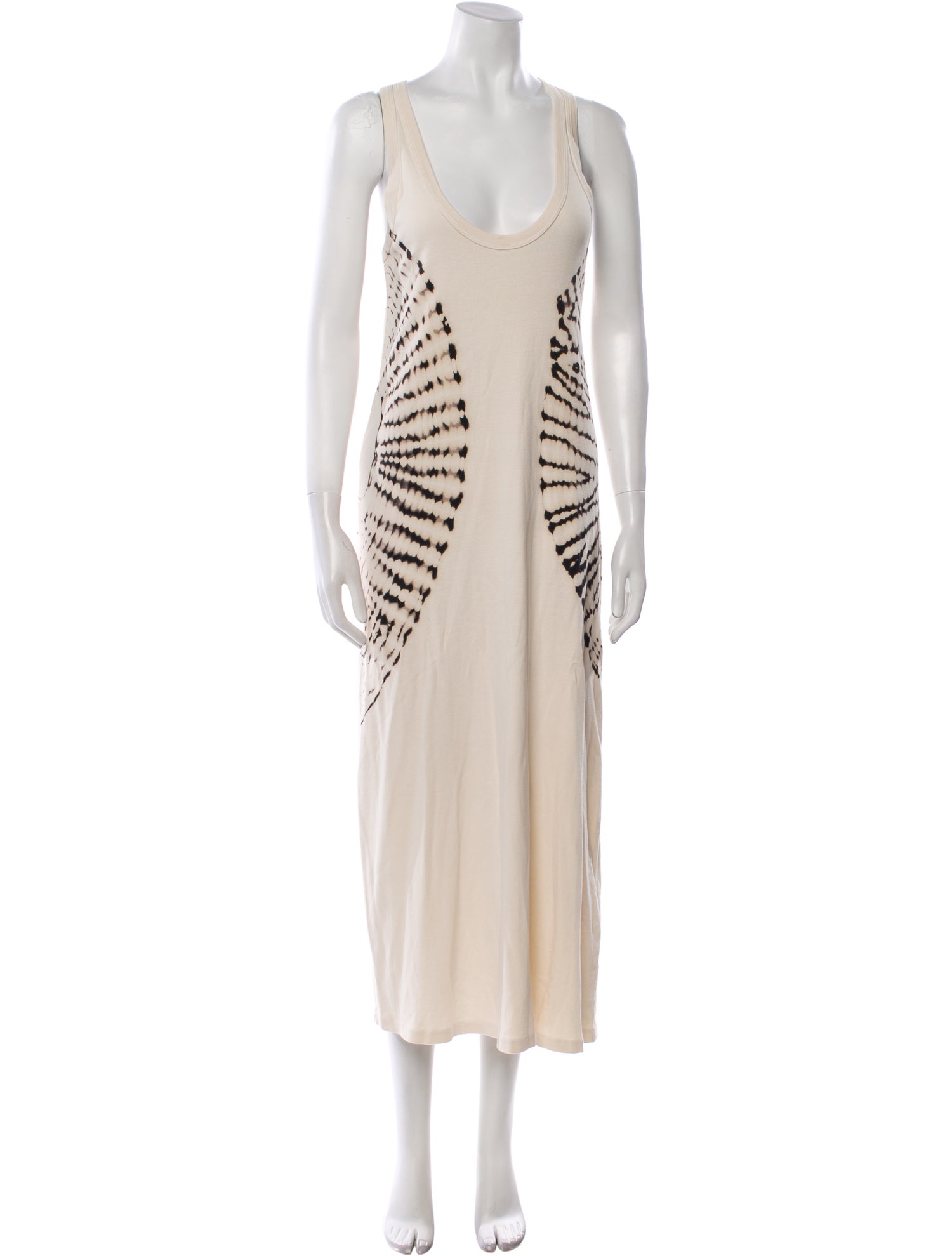 Raquel Allegra Printed Long Dress