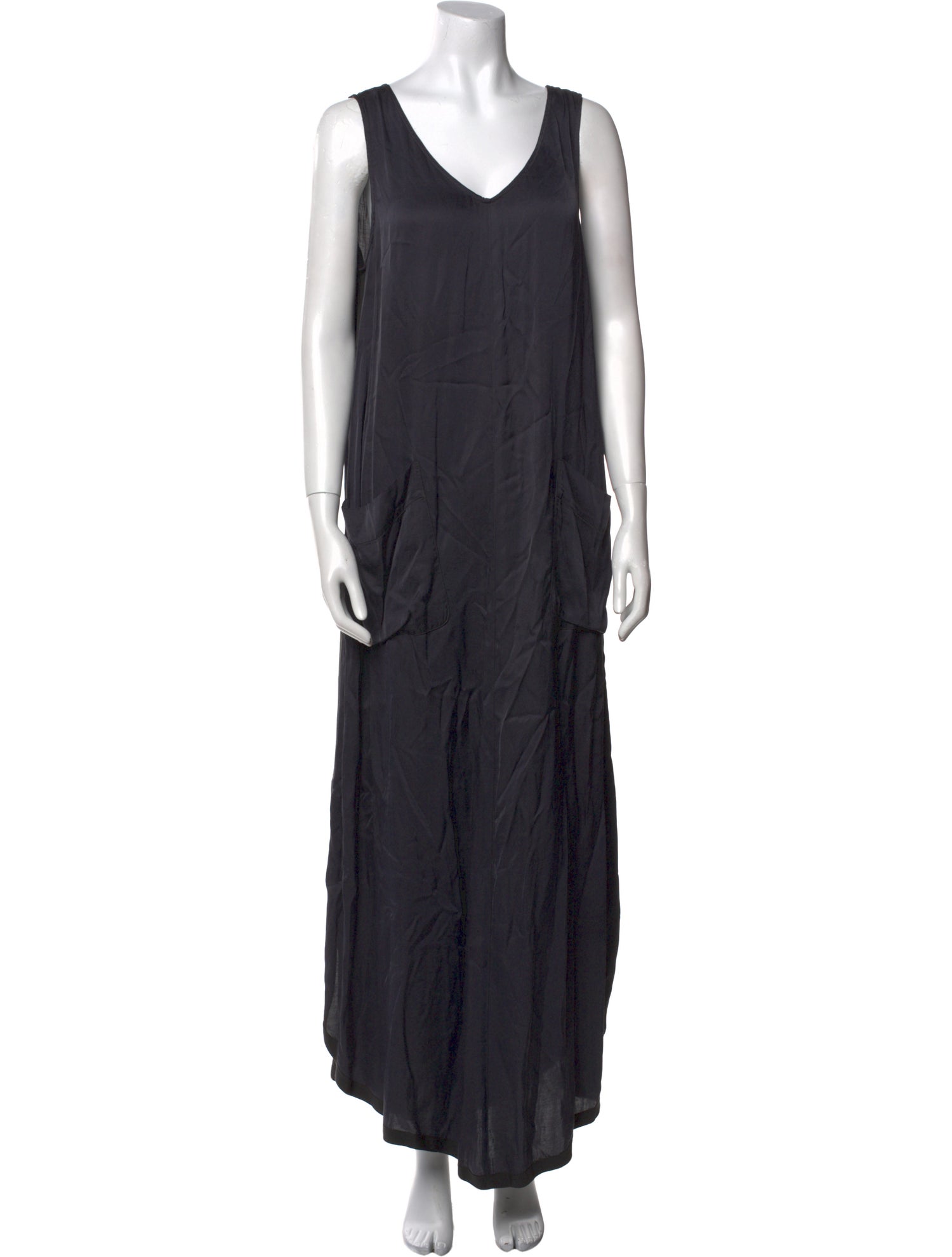 Raquel Allegra V-Neck Long Dress