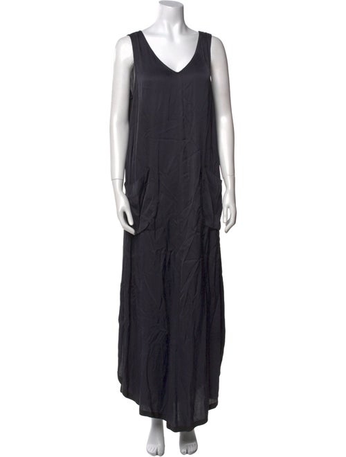 Raquel Allegra V-Neck Long Dress