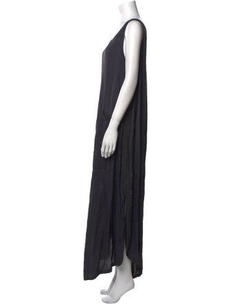 Raquel Allegra V-Neck Long Dress