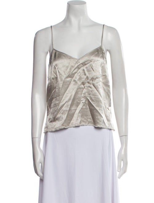 Raquel Allegra V-Neck Sleeveless Top