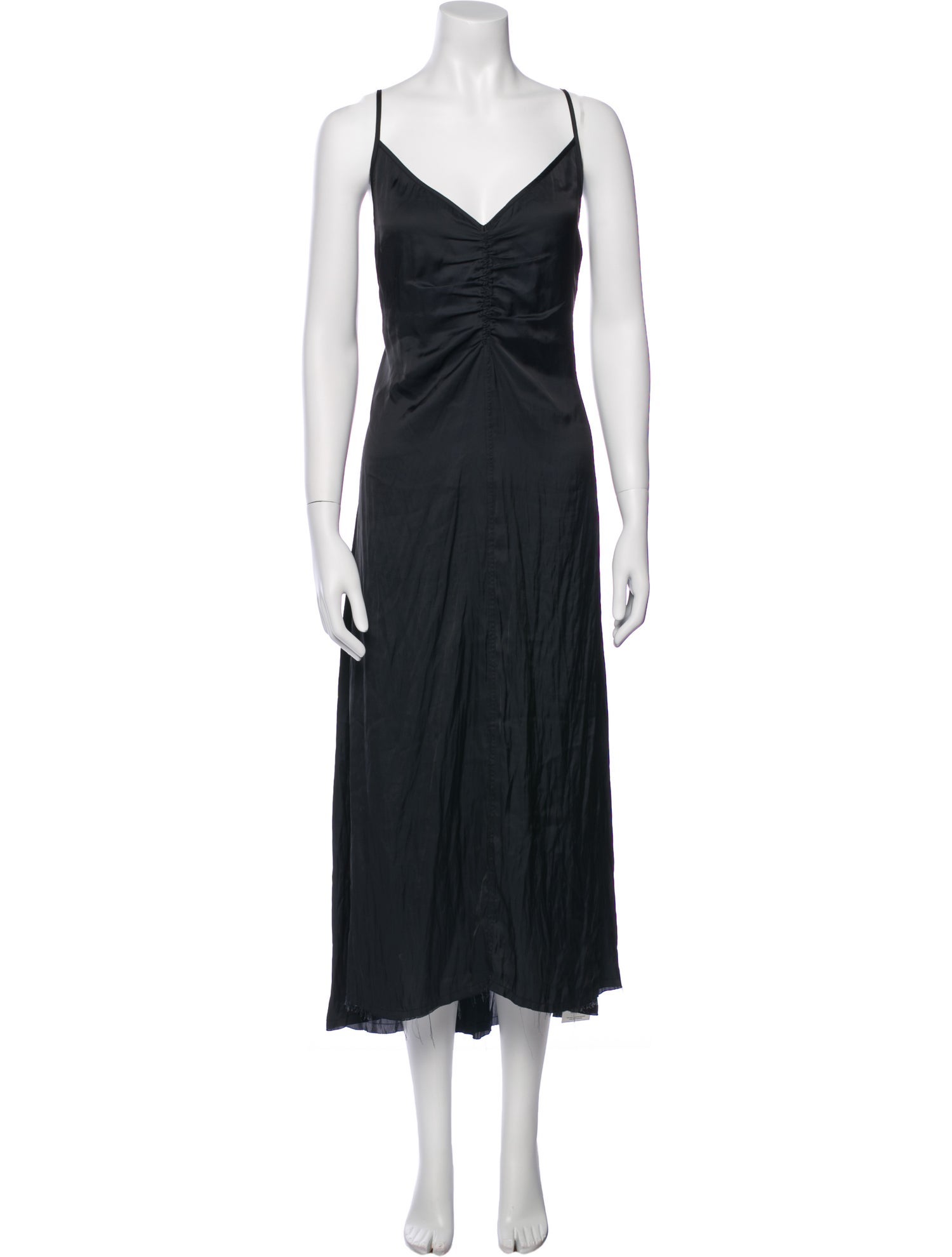Raquel Allegra V-Neck Long Dress