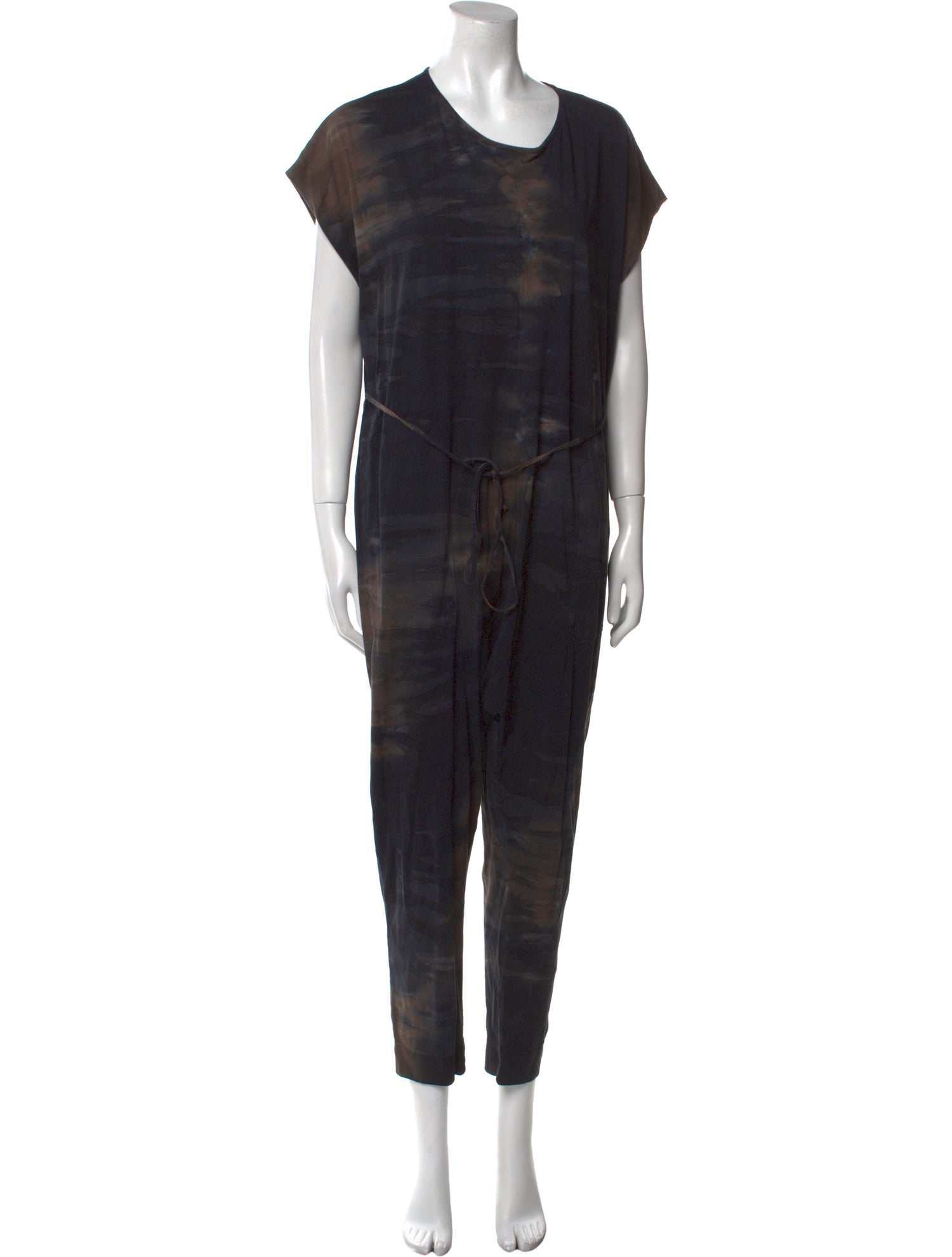 Raquel Allegra Scoop Neck Jumpsuit