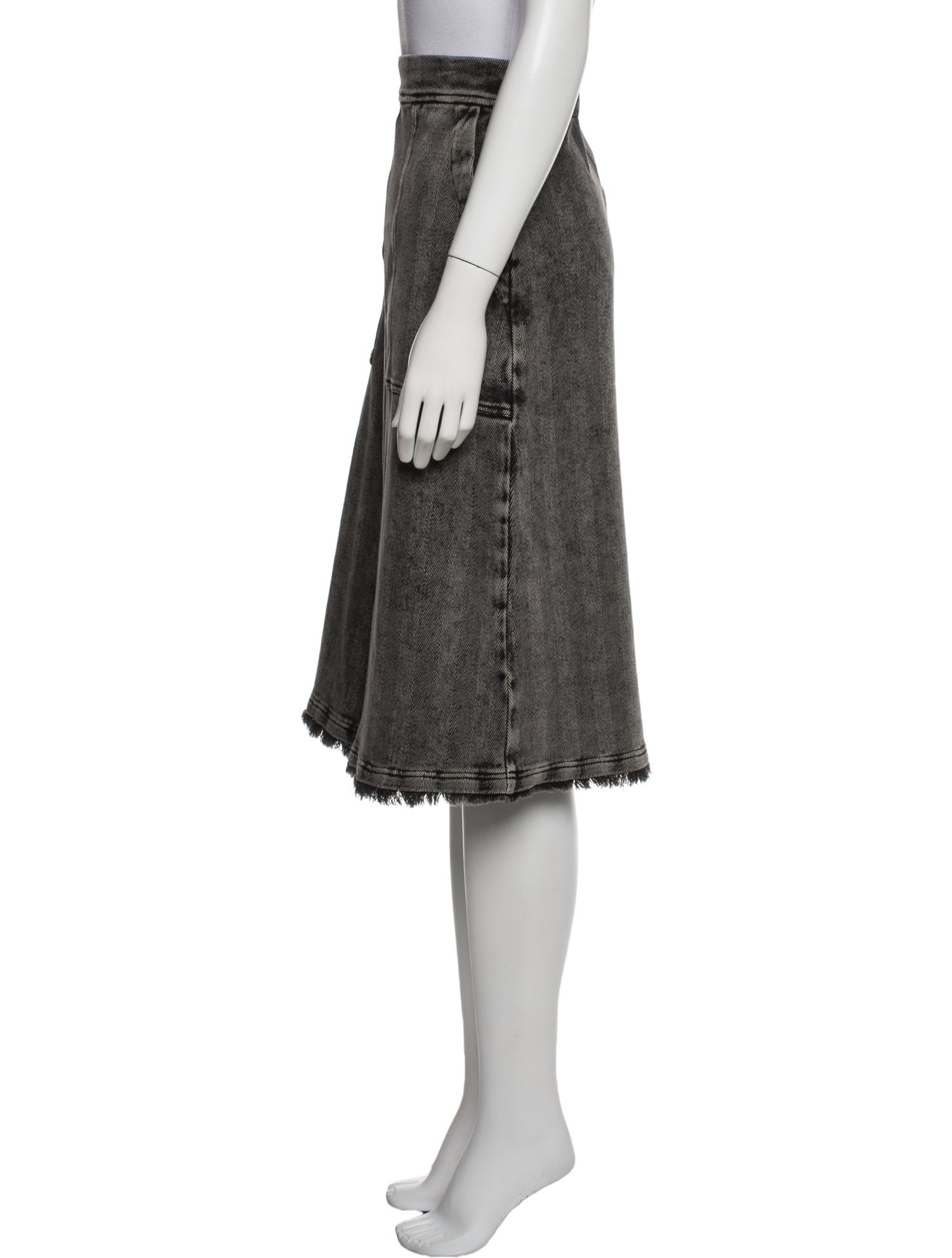 Raquel Allegra Cutout Accent Knee-Length Skirt w/ Tags