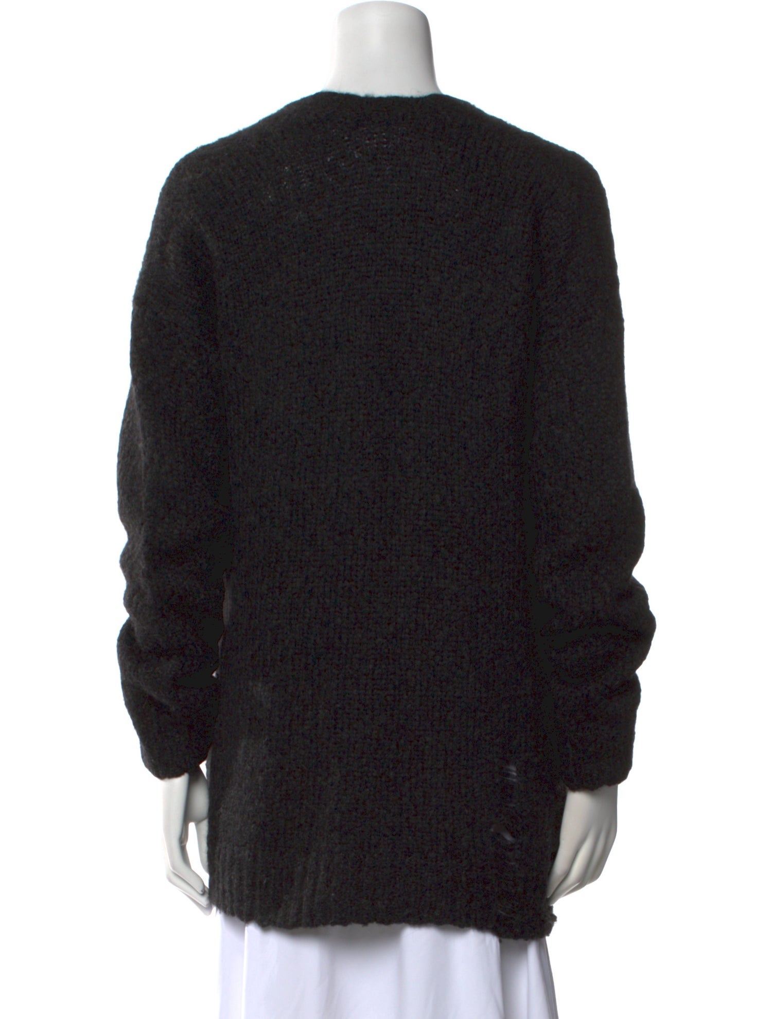 Raquel Allegra Alpaca V-Neck Sweater