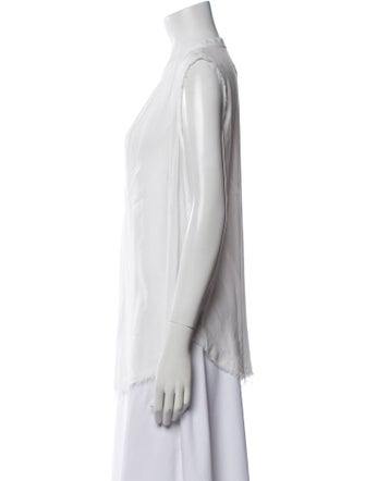 Raquel Allegra V-Neck Sleeveless Tunic
