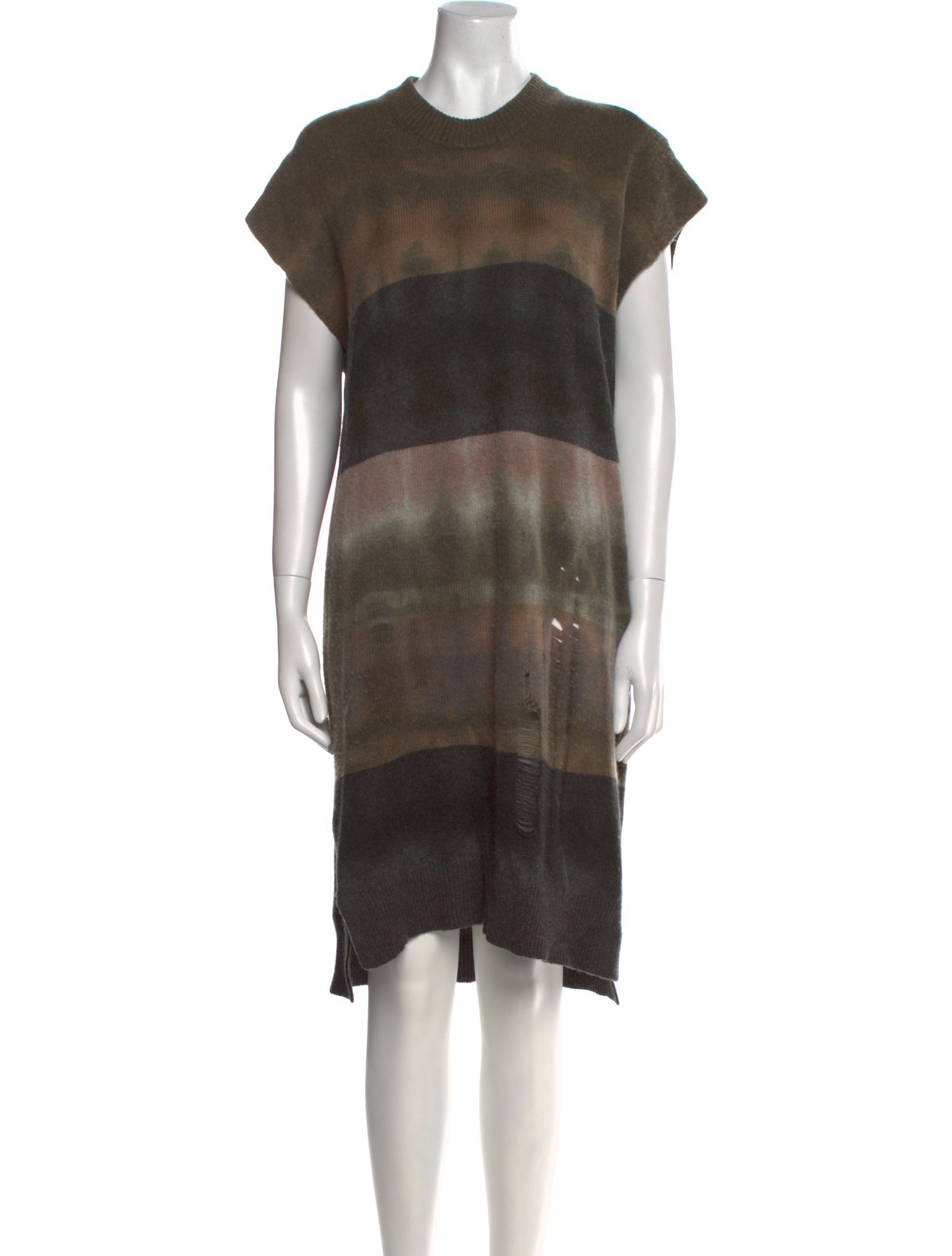 Raquel Allegra Merino Wool Knee-Length Dress