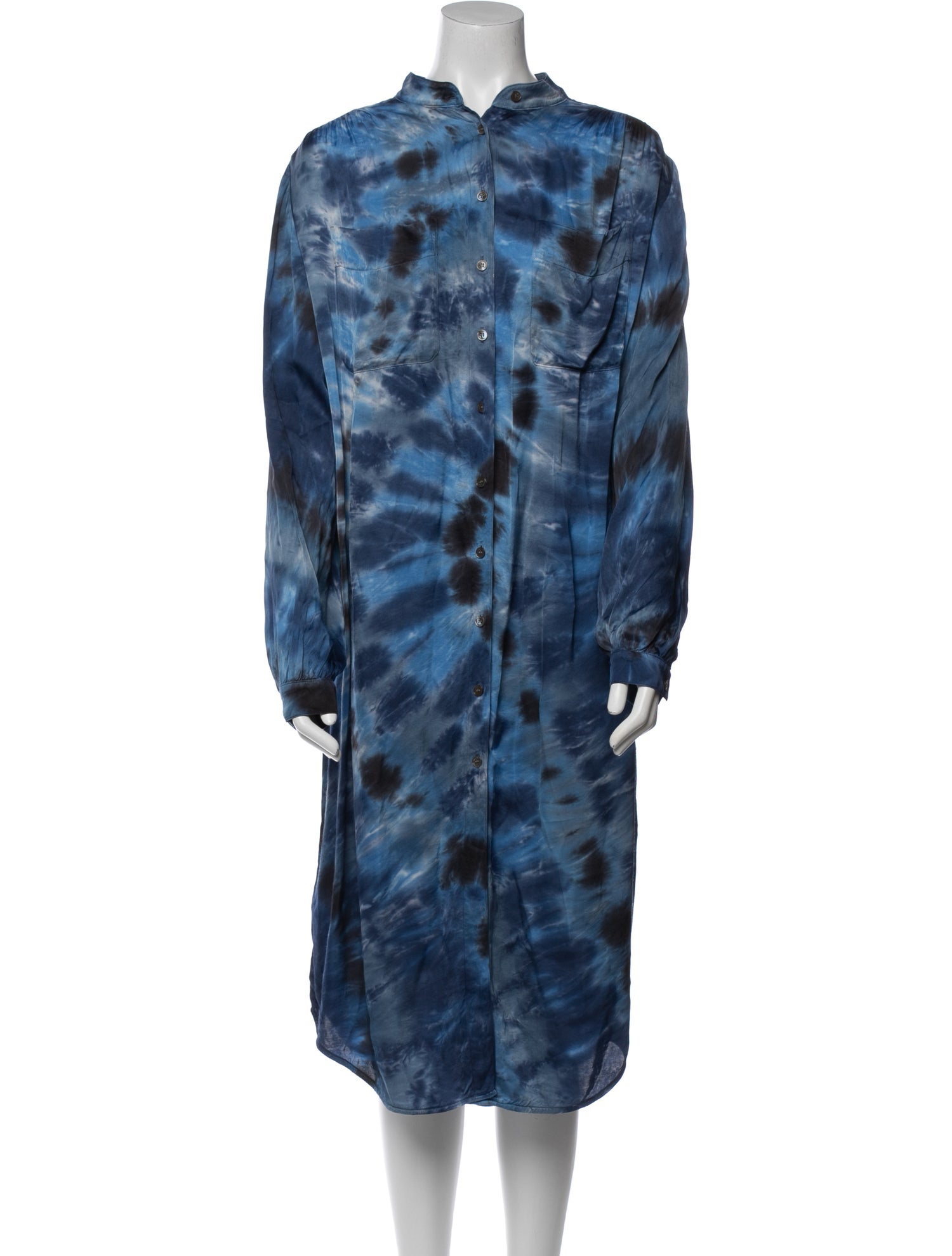 Raquel Allegra Linen Midi Length Dress