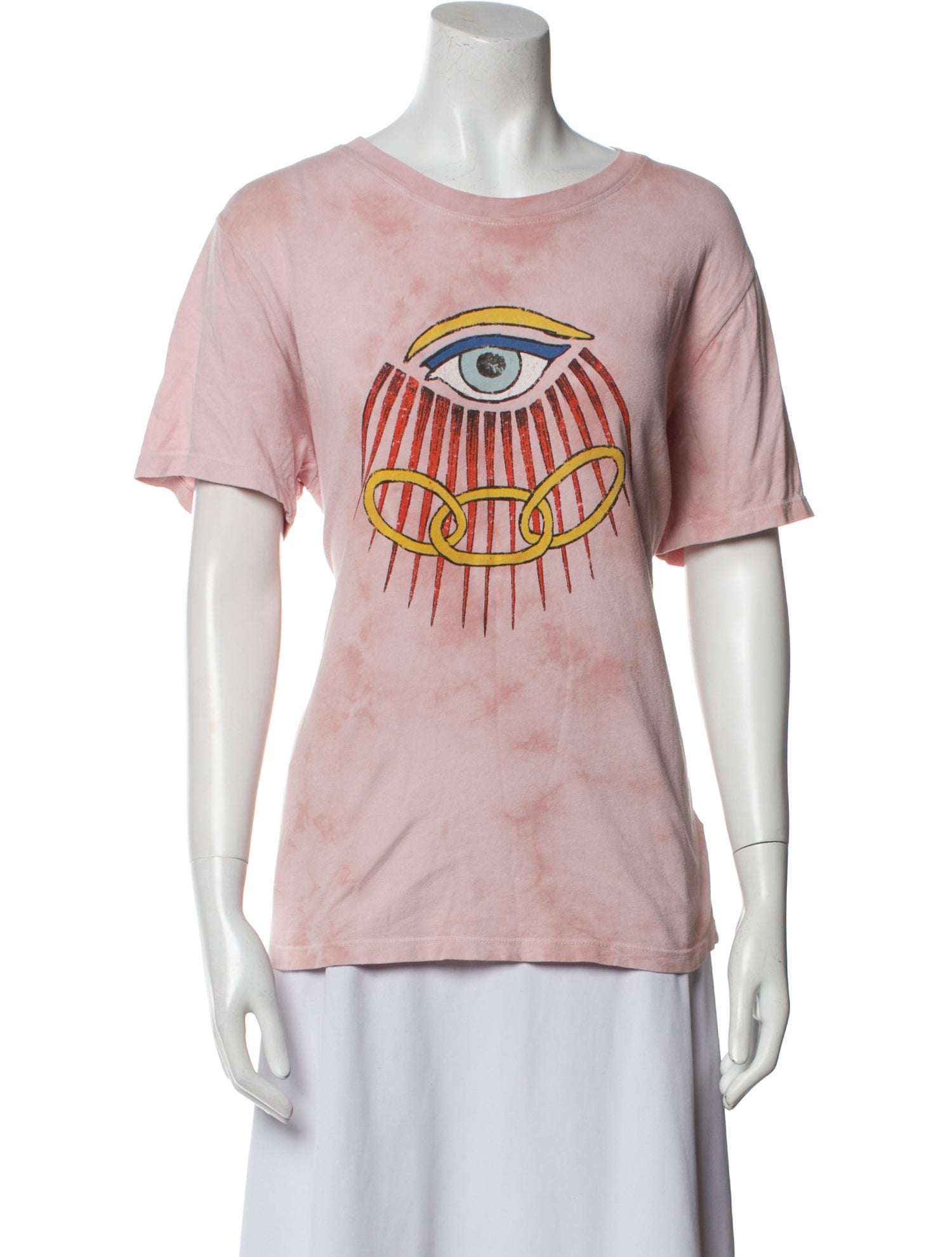 Raquel Allegra Graphic Print Crew Neck T-Shirt