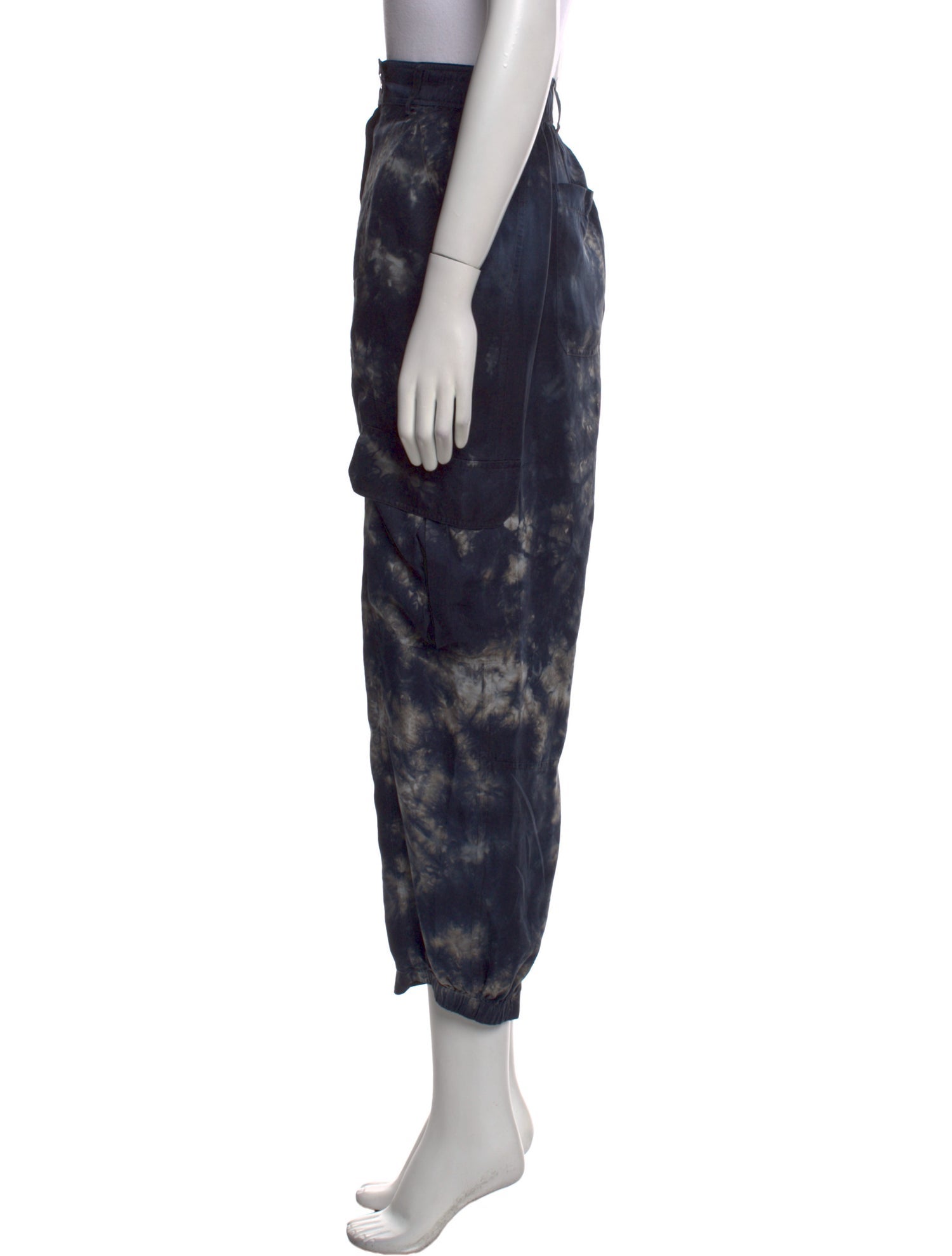 Raquel Allegra Silk Straight Leg Pants