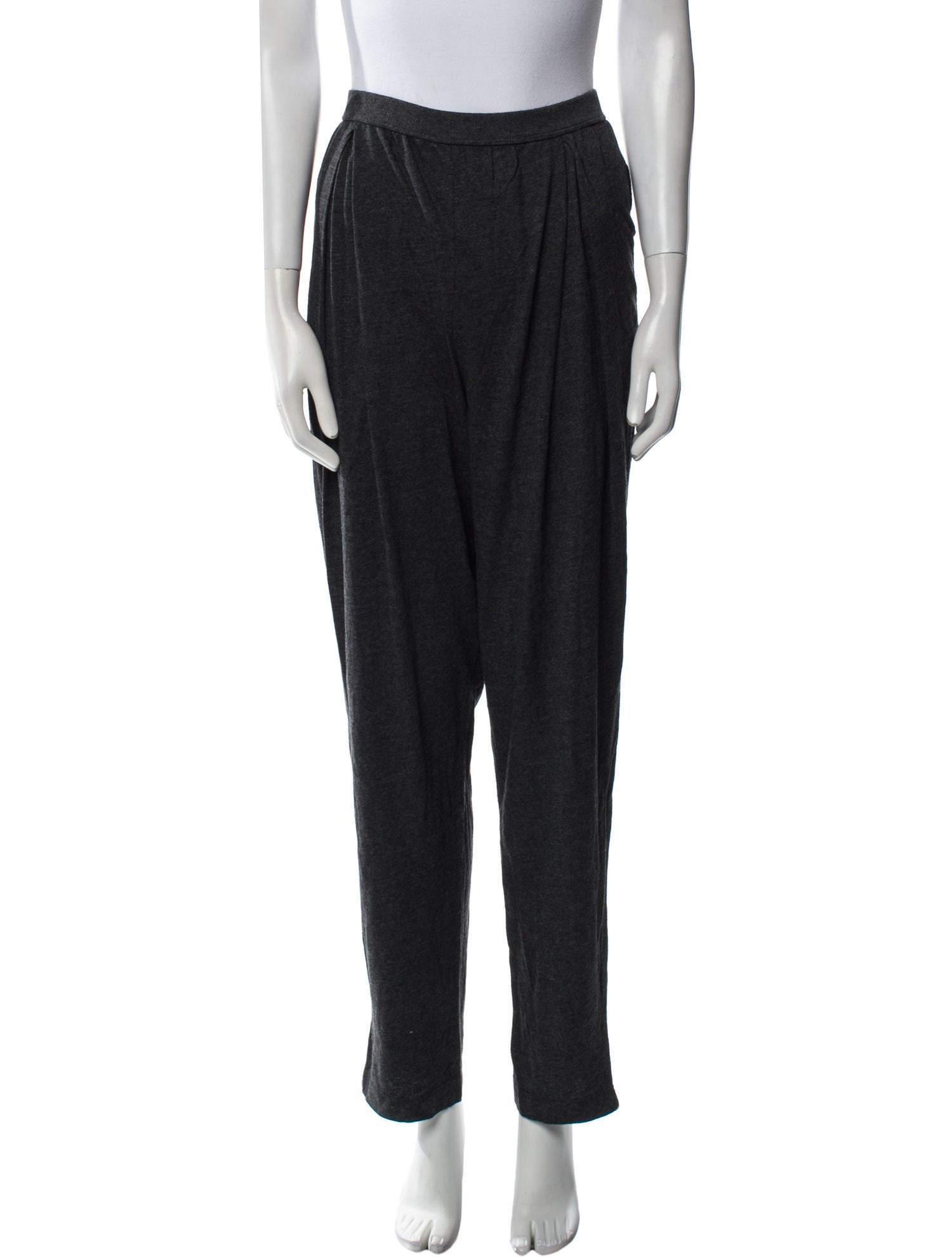Raquel Allegra Silk Straight Leg Pants