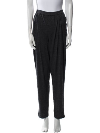 Raquel Allegra Silk Straight Leg Pants