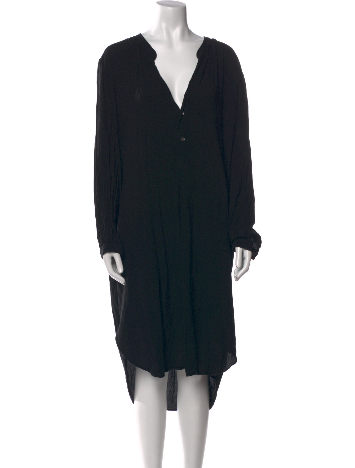 Raquel Allegra V-Neck Midi Length Dress