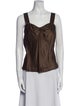 Raquel Allegra V-Neck Sleeveless Top
