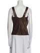 Raquel Allegra V-Neck Sleeveless Top