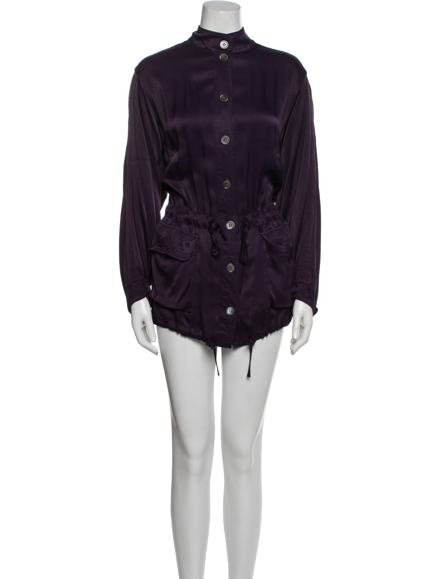 Raquel Allegra Mock Neck Mini Dress