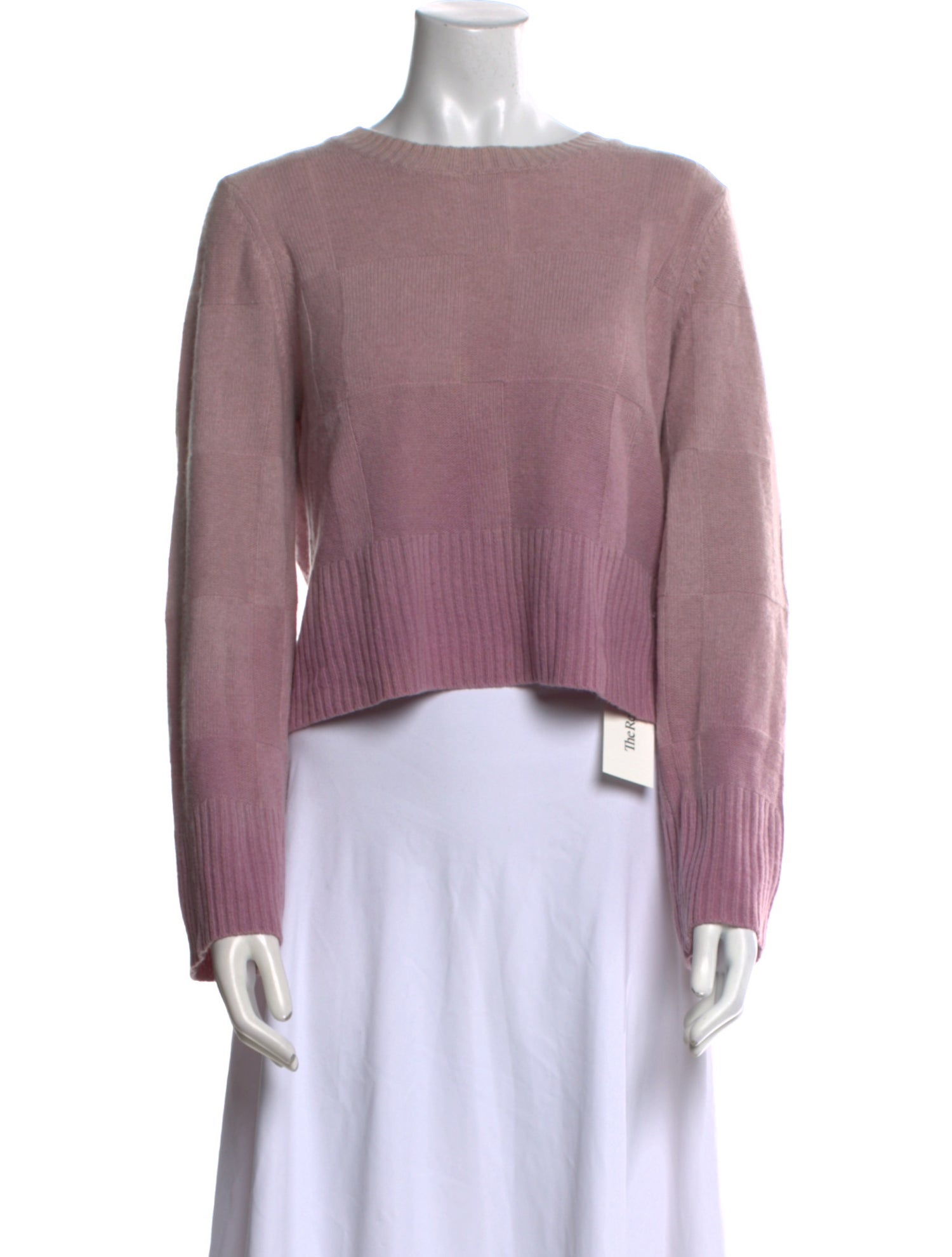 Raquel Allegra Cashmere Bateau Neckline Sweater