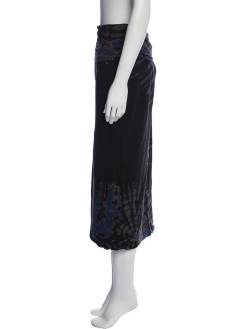 Raquel Allegra Printed Midi Length Skirt