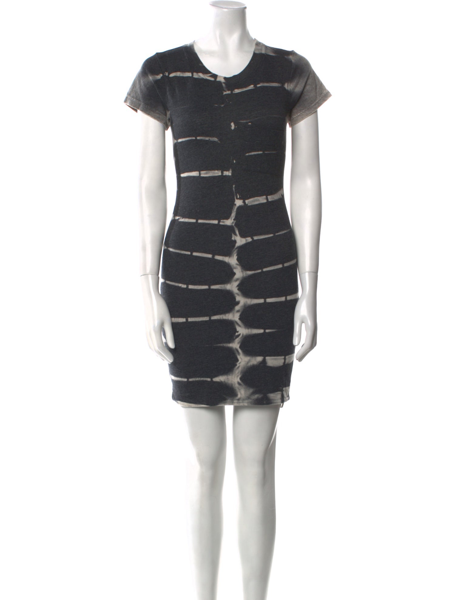 Raquel Allegra Tie-Dye Print Mini Dress