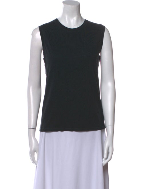 Raquel Allegra Crew Neck Sleeveless Top